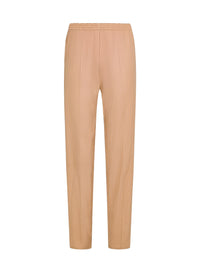 Pantalon élastiqué - Tan