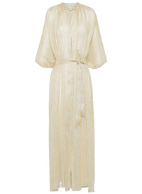 Chic silk and pearl cape - Silver