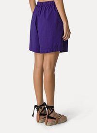 Wide-leg shorts - Saphir