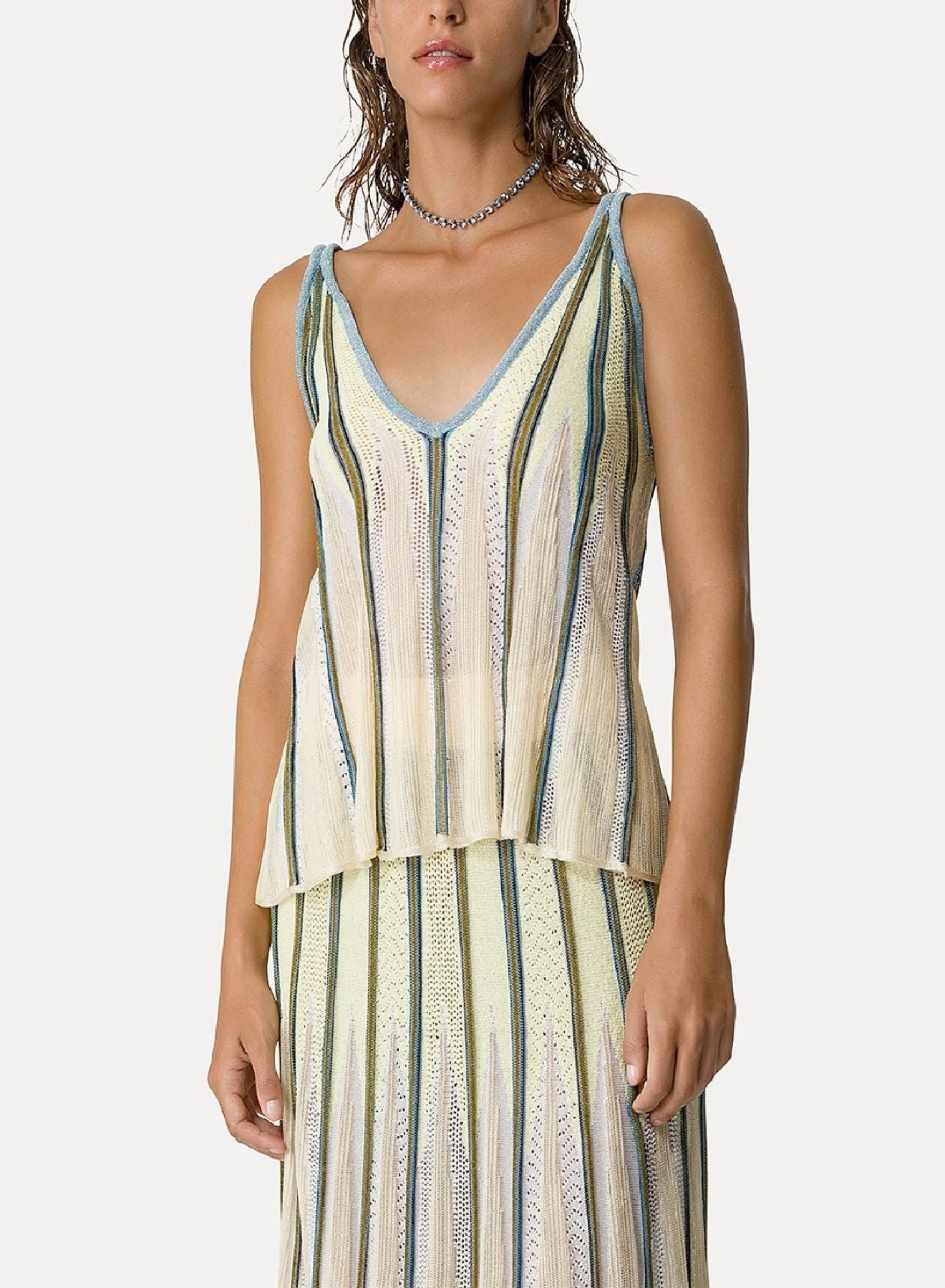 "Heartbeat" sleeveless top - Luce
