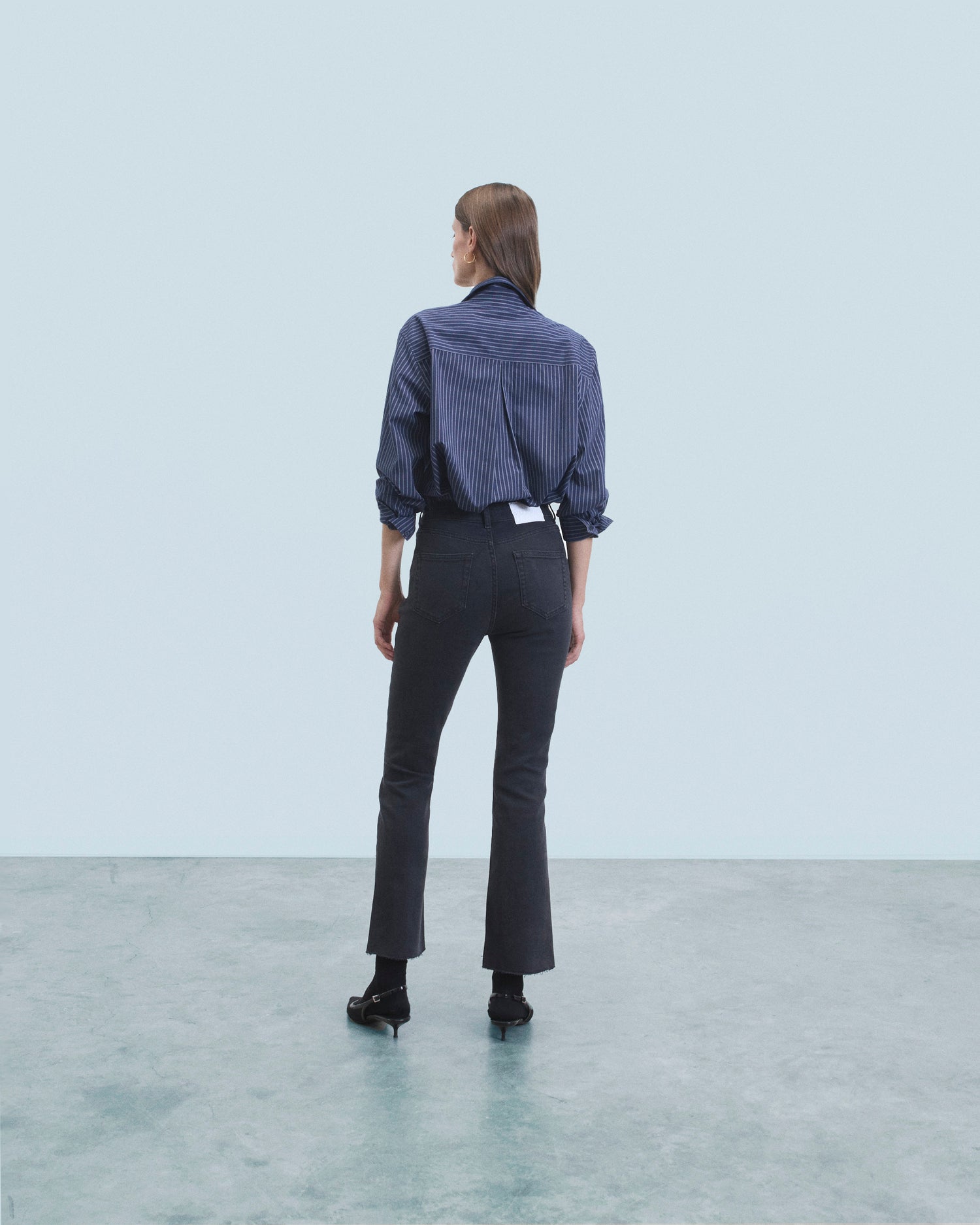 Pantalon Jude en denim - Noir