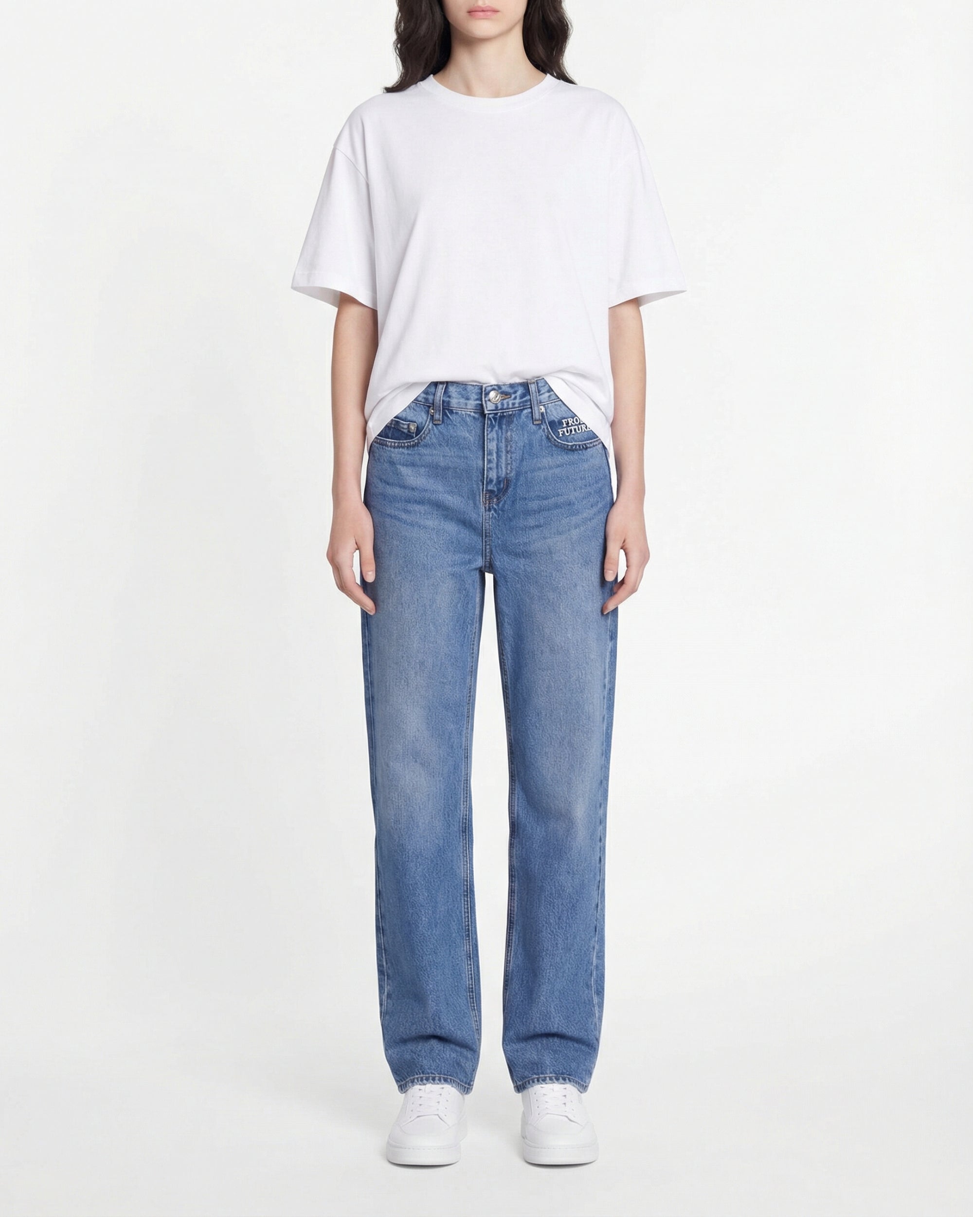 Pantalon Jackie en denim - Medium Blue