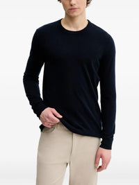 Pull à col rond en cachemire - Navy