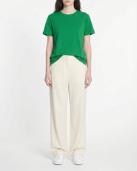 T-shirt à col rond basique - Summer Green