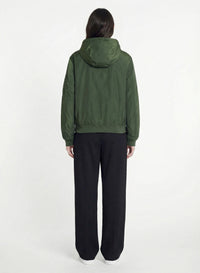 Veste bomber à capuche - Kaki
