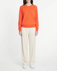 Pull à col rond en cachemire - Utopic Orange