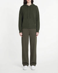 Hoodie en cachemire - Kaki