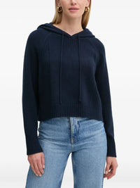 Hoodie en cachemire - Navy