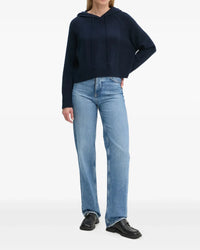 Hoodie en cachemire - Navy