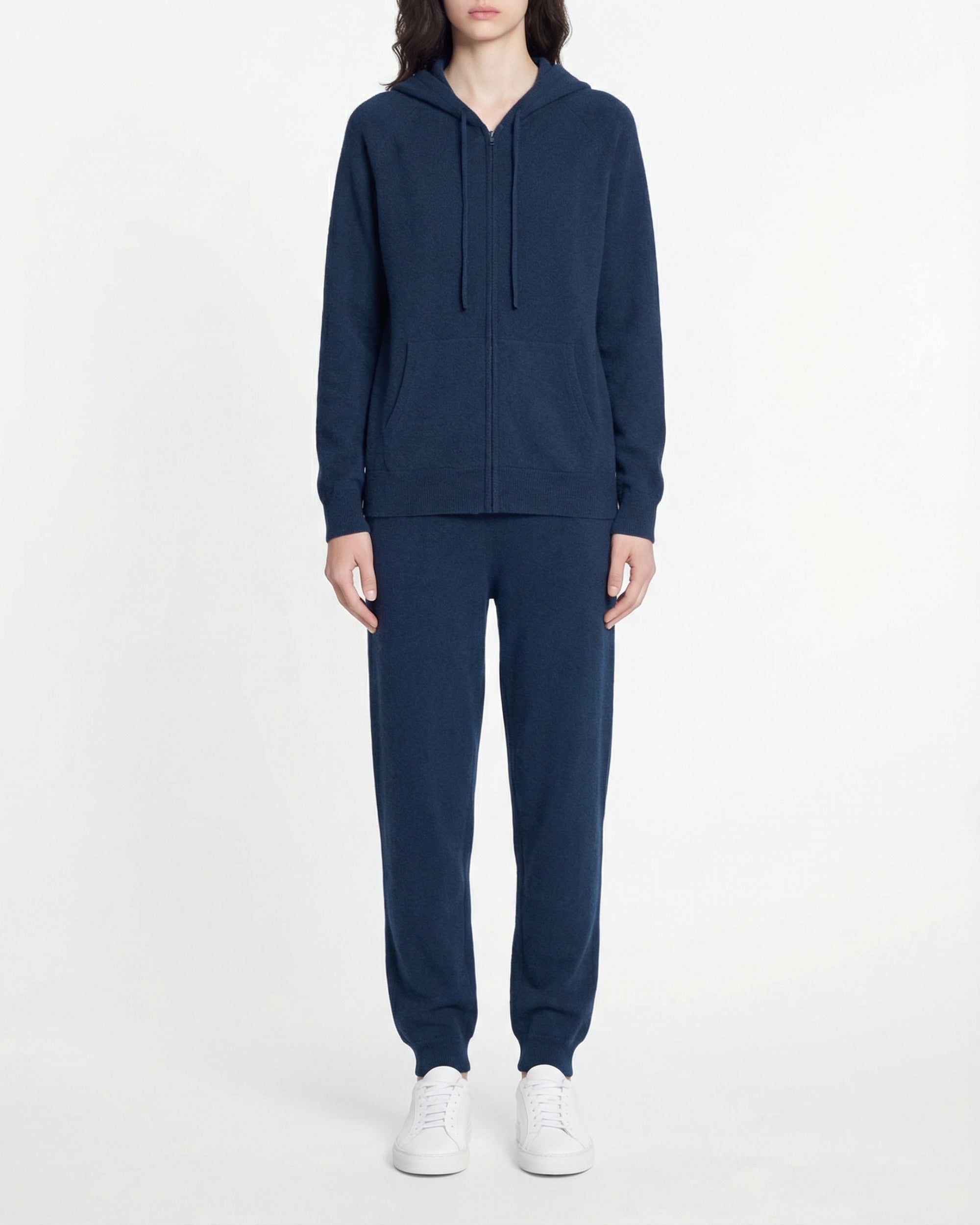 Hoodie en cachemire - Midnight Blue
