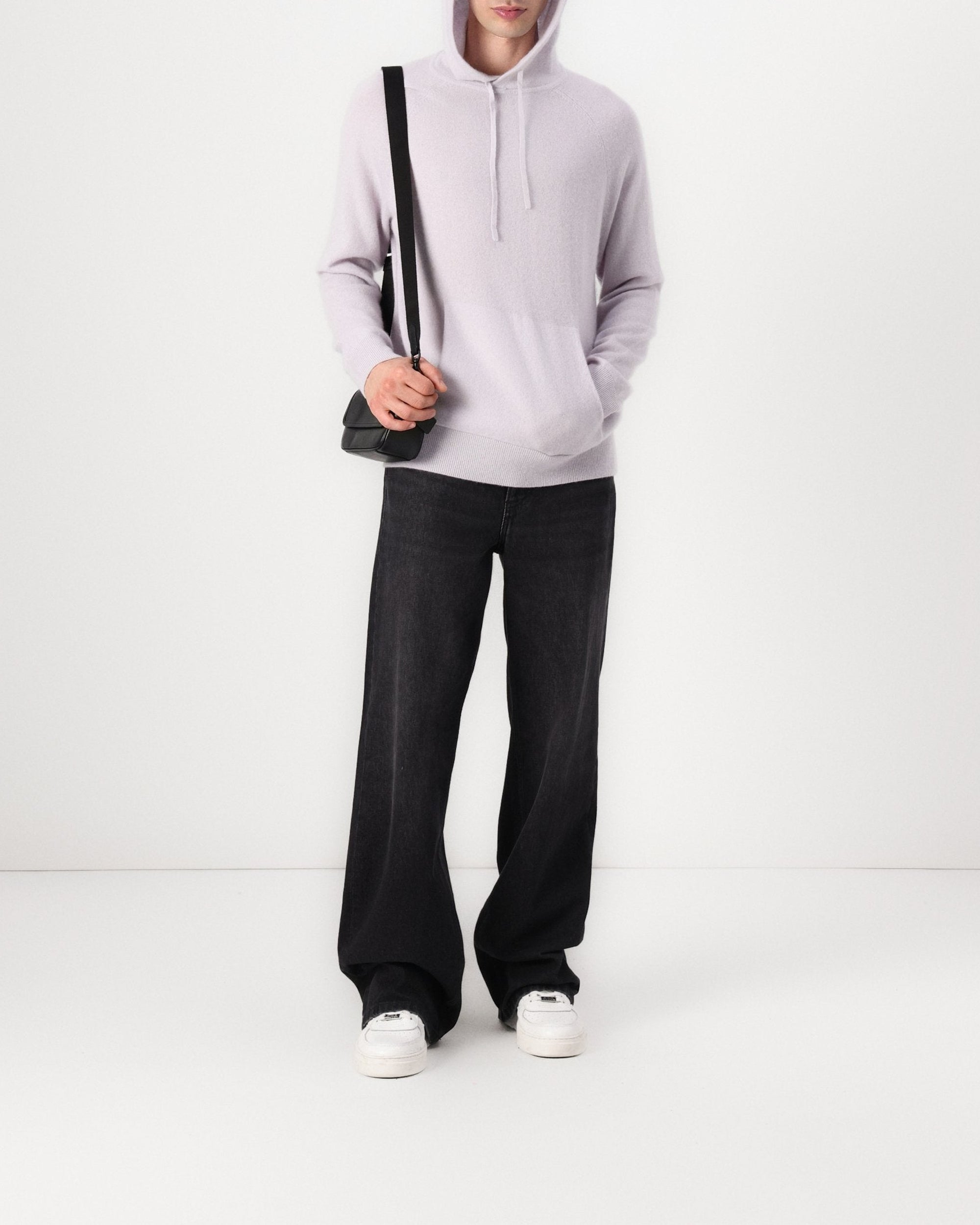 Hoodie en cachemire - Sunset Grey