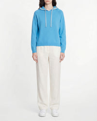 Hoodie oversize en cachemire - Fantasy Blue