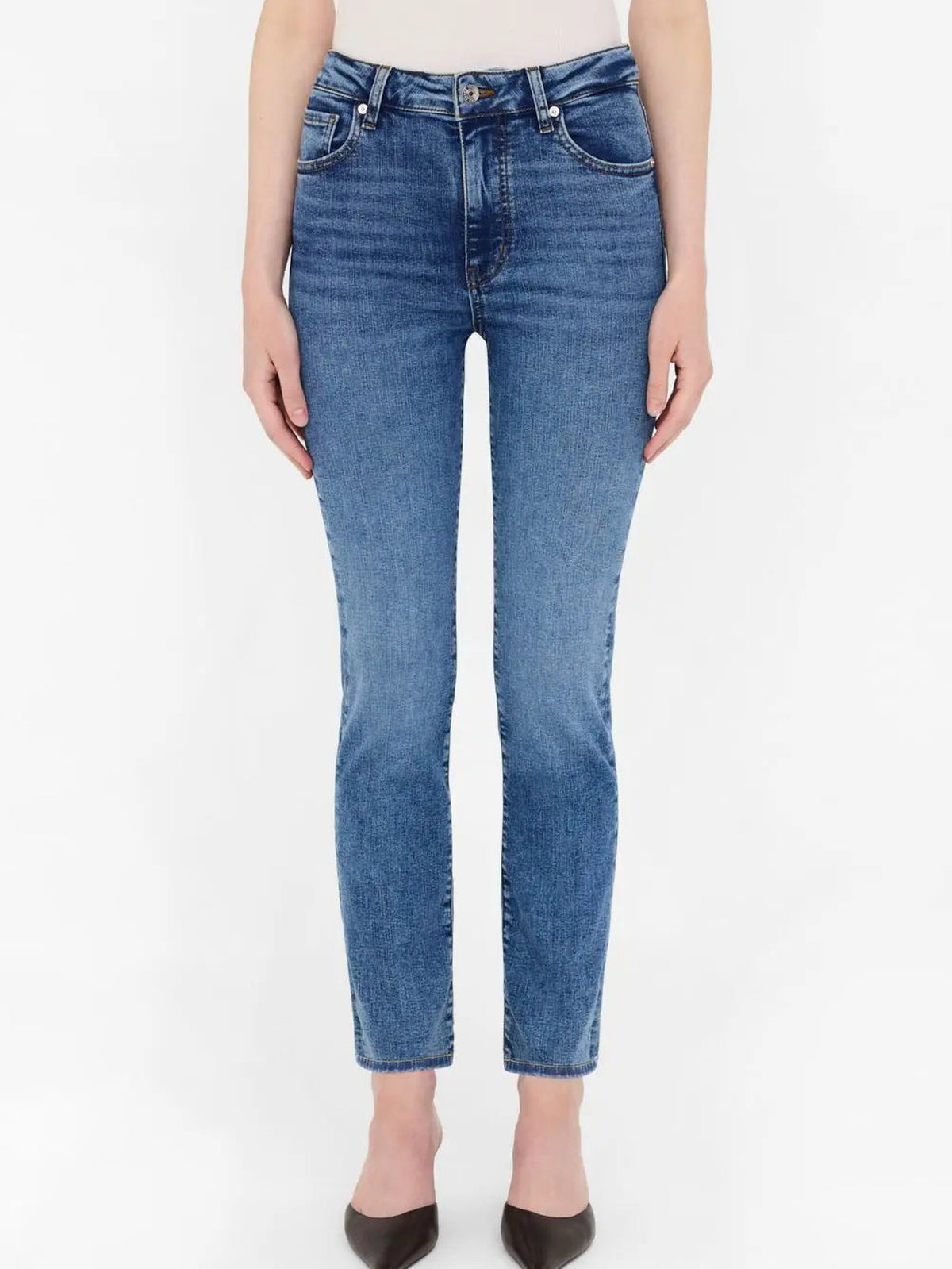Straight-leg denim trousers - Canals