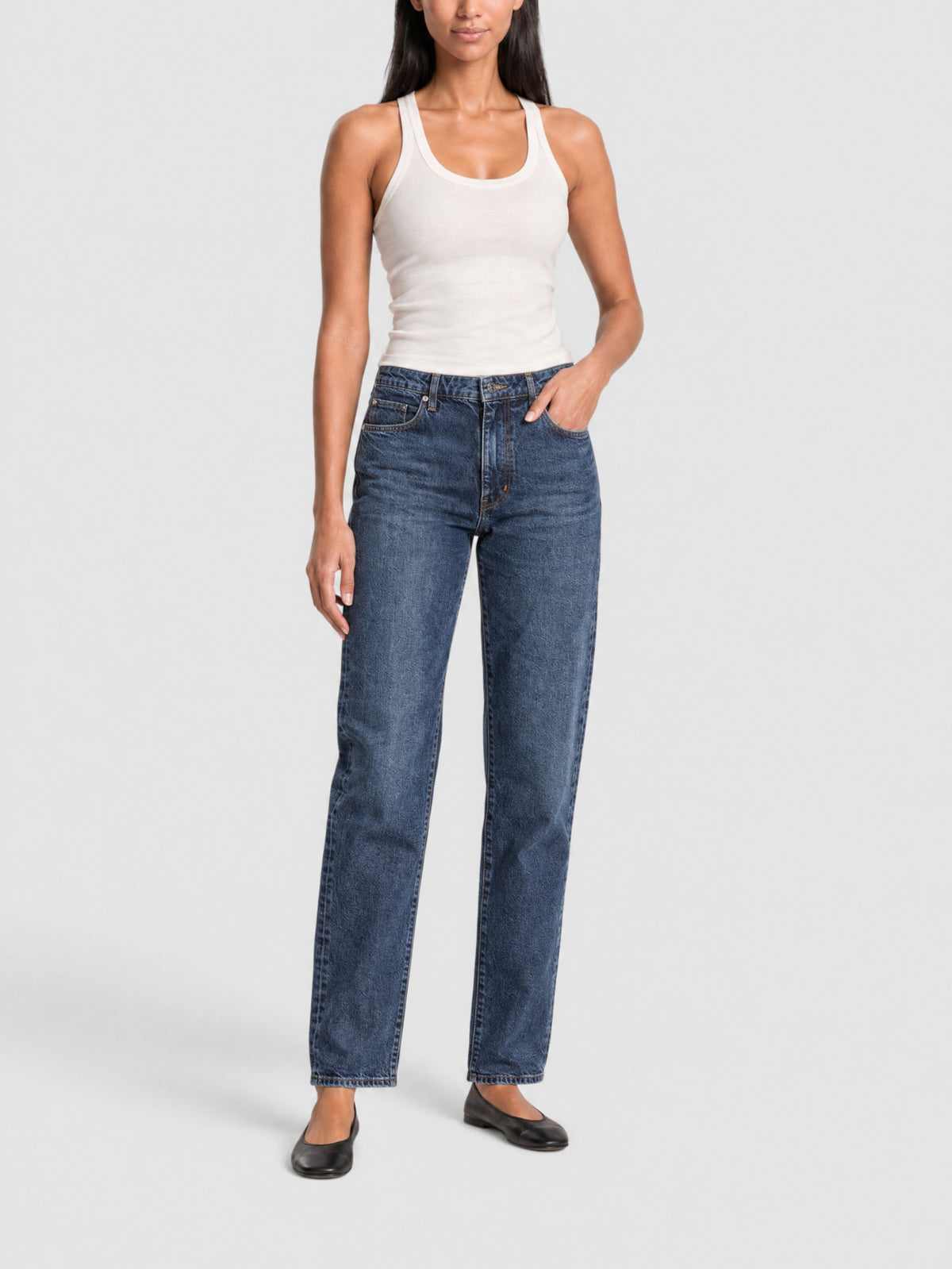 Ruler denim trousers - Archie