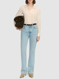 Vertical denim trousers - Johanna