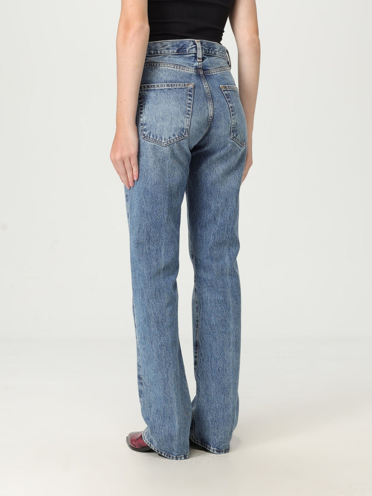 Vertical denim trousers - Knock Out