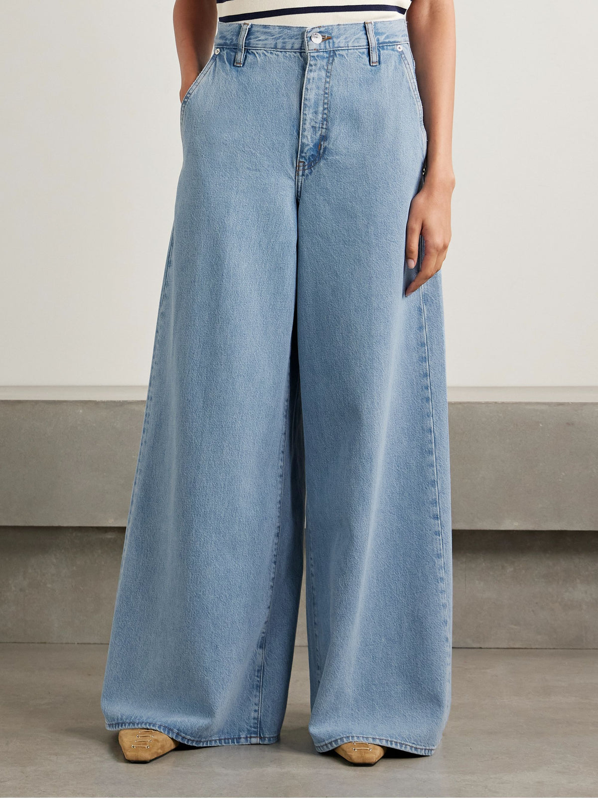 Pantalon Drape en denim - Sweetheart