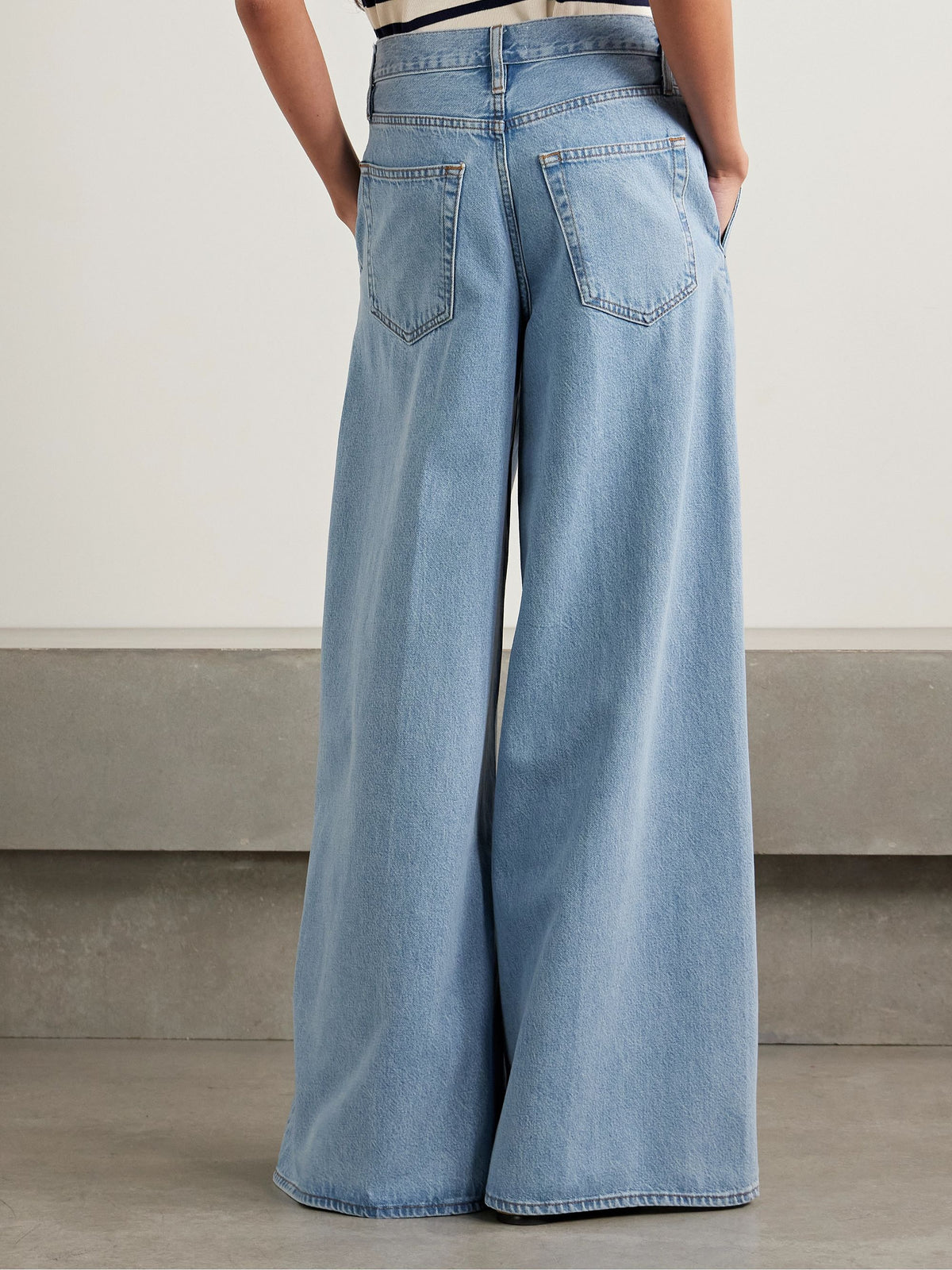 Pantalon Drape en denim - Sweetheart