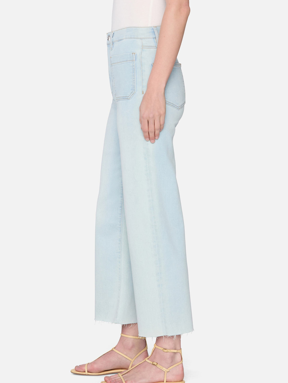 Anchor loose-fit denim trousers - Float Raw Fray