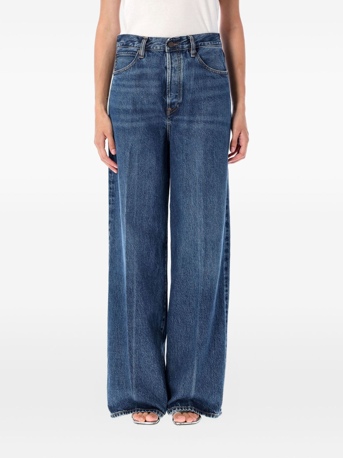 Pantalon Pixie Collegiate en denim - Galactic