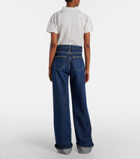 Pantalon Cuffed Wide en denim - Spencer