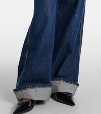 Pantalon Cuffed Wide en denim - Spencer