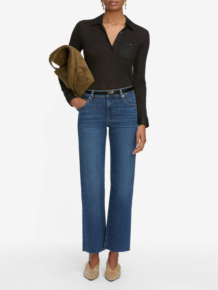 Mellow denim trousers - Elixir Raw After