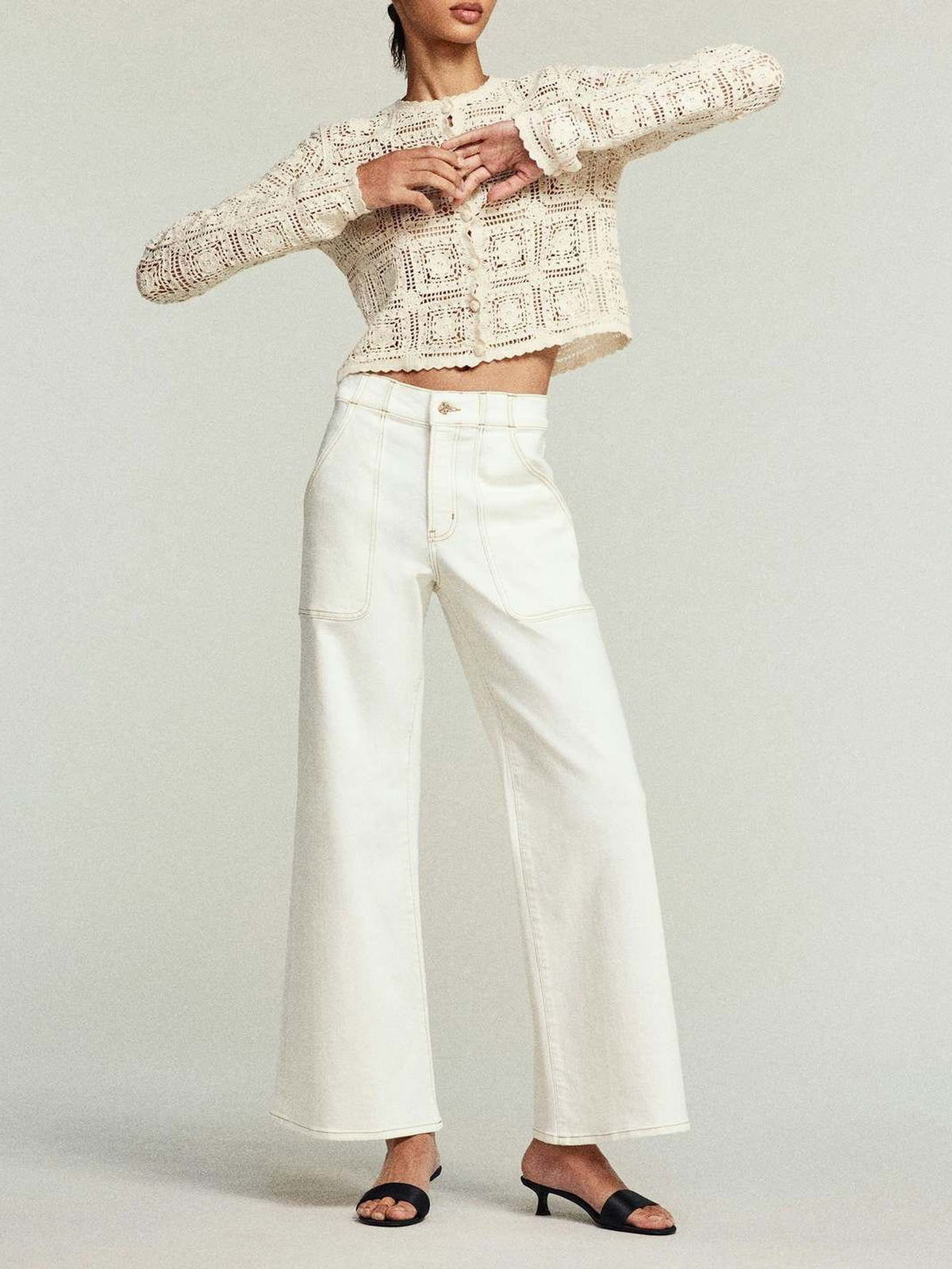 Modern Pocket Jeans in denim - Au Natural Clean