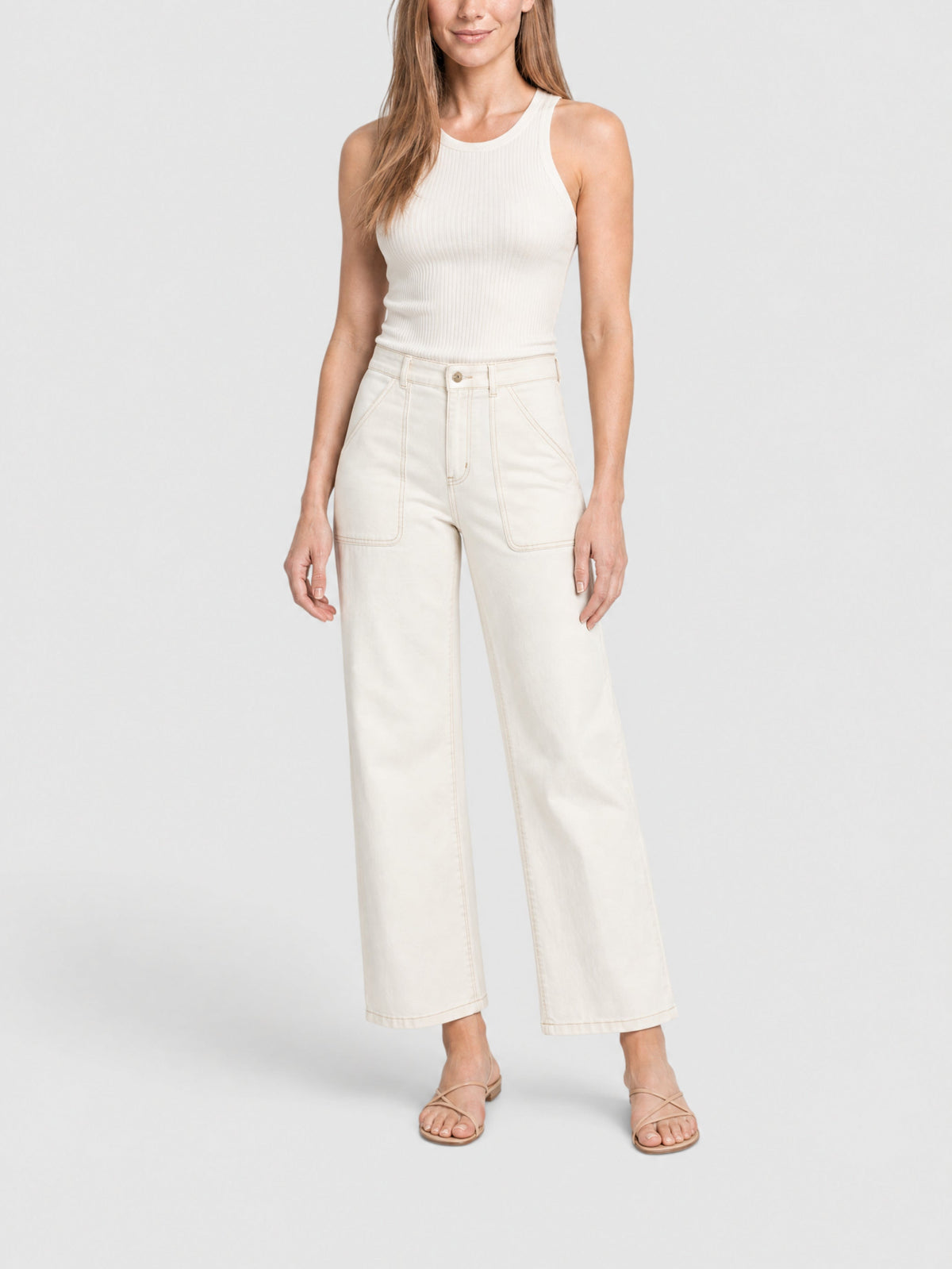 Modern Pocket Jeans in denim - Au Natural Clean