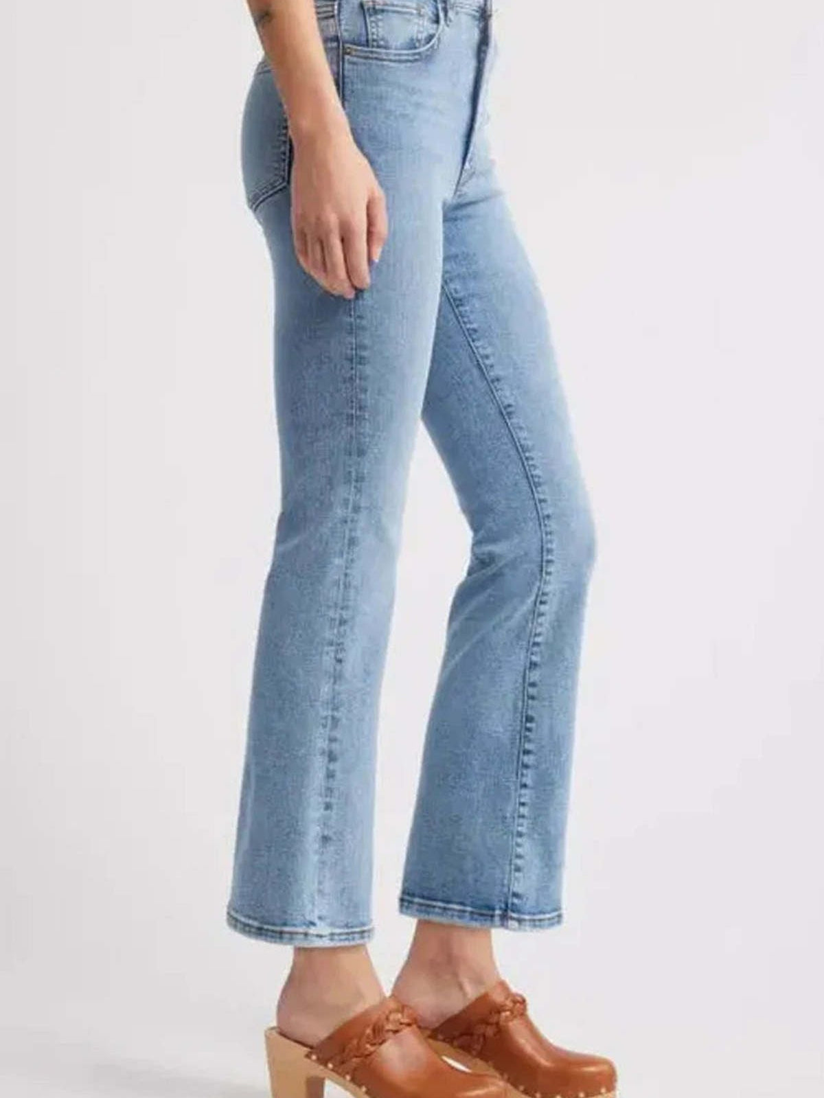 Pantalon Reboot Crop en denim - Lark