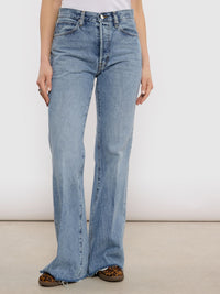 Lax denim trousers - Alderton Raw Fray