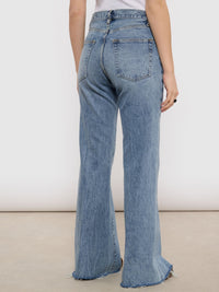 Lax denim trousers - Alderton Raw Fray