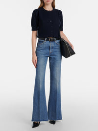 Lax denim trousers - Westbury Raw Fray