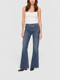 Lax denim trousers - Westbury Raw Fray