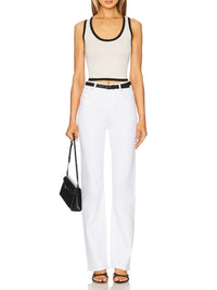 Arrow denim trousers - White