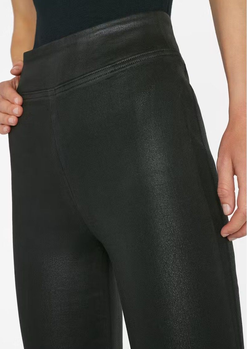 Pantalon Jetset Flare en denim - Noir Coated