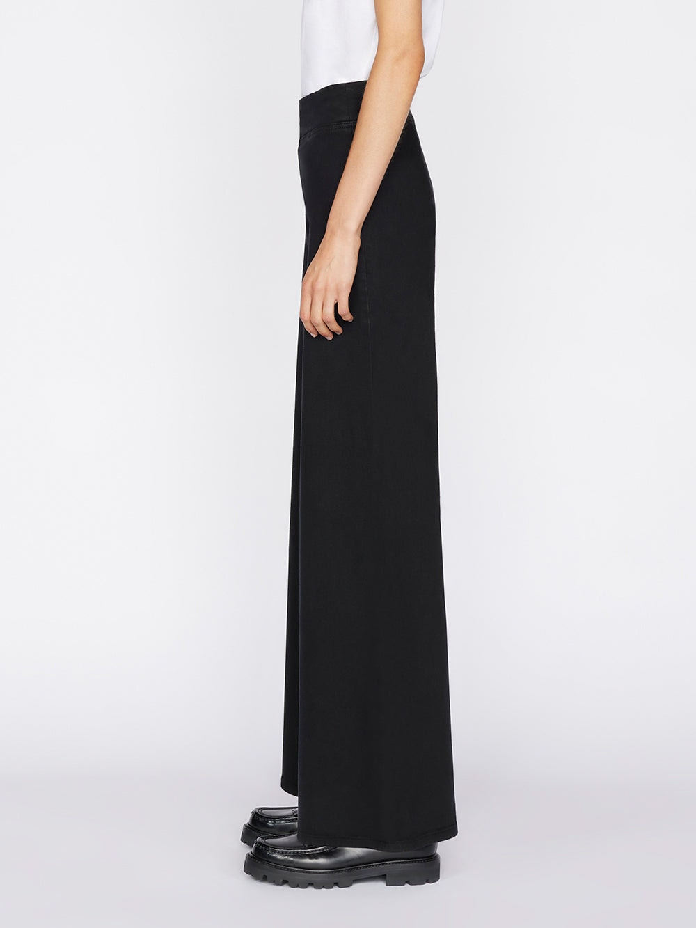Jetset Wide Leg denim trousers - Sheen Black