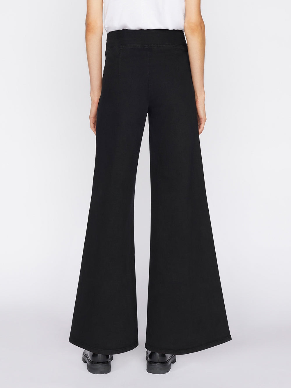 Jetset Wide Leg denim trousers - Sheen Black
