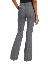 Bardot flared trousers - Black