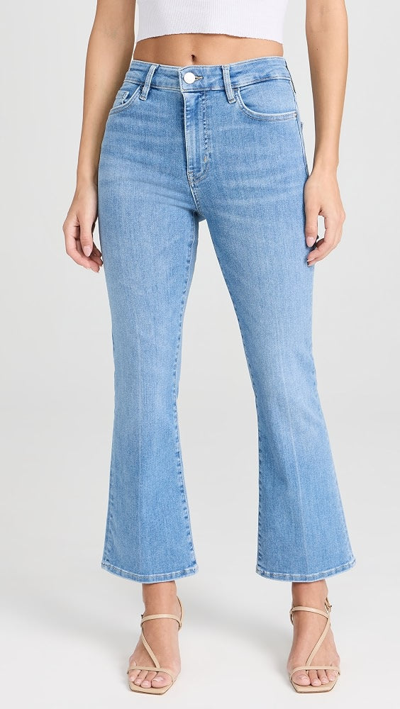 Pantalon Crop Mini Boot en denim - Clearwater
