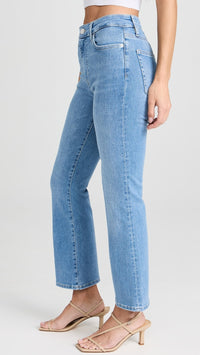 Pantalon Crop Mini Boot en denim - Clearwater