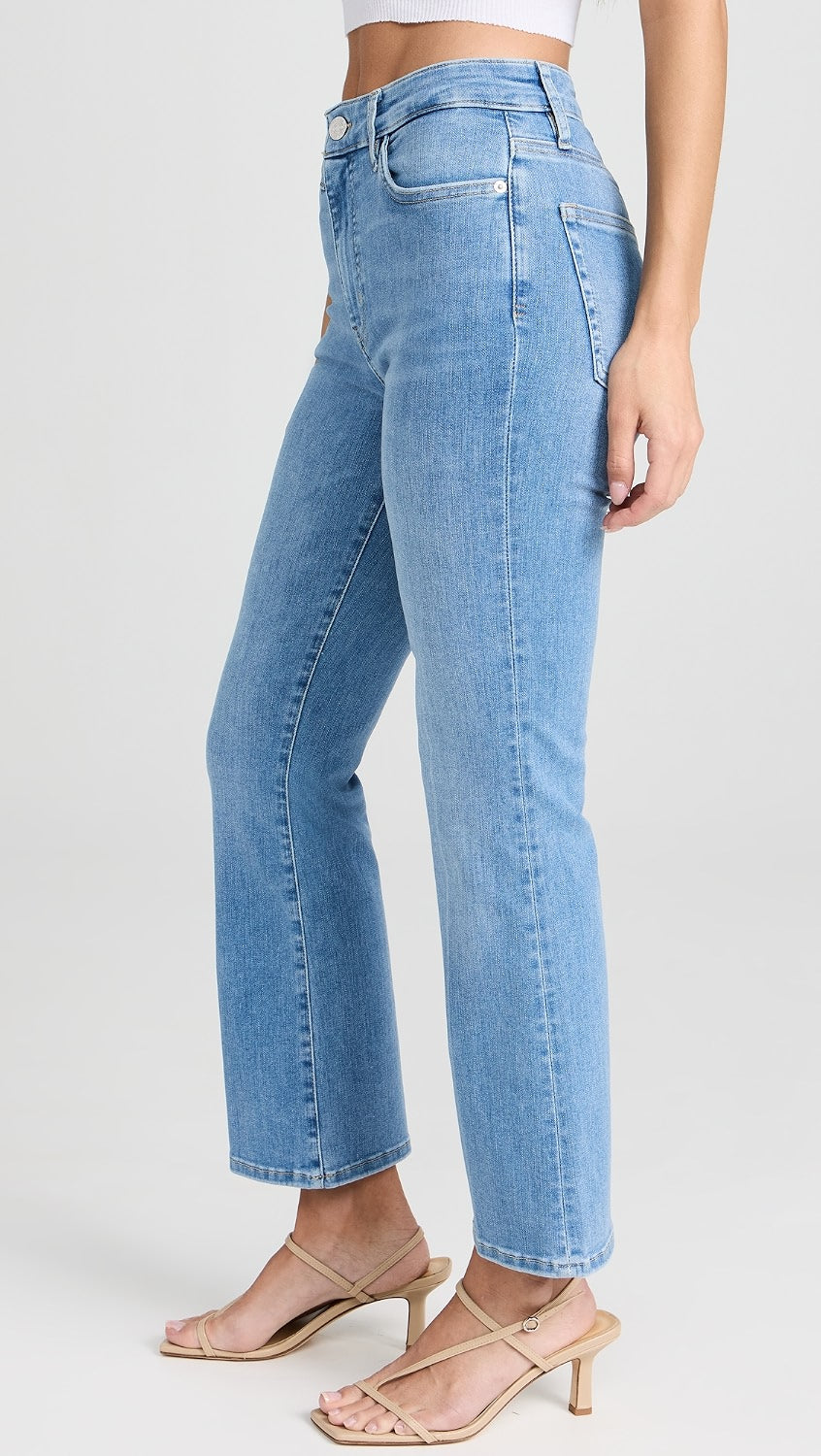 Pantalon Crop Mini Boot en denim - Clearwater