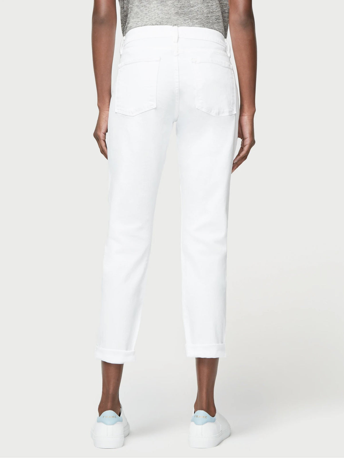 L'Homme denim trousers - White