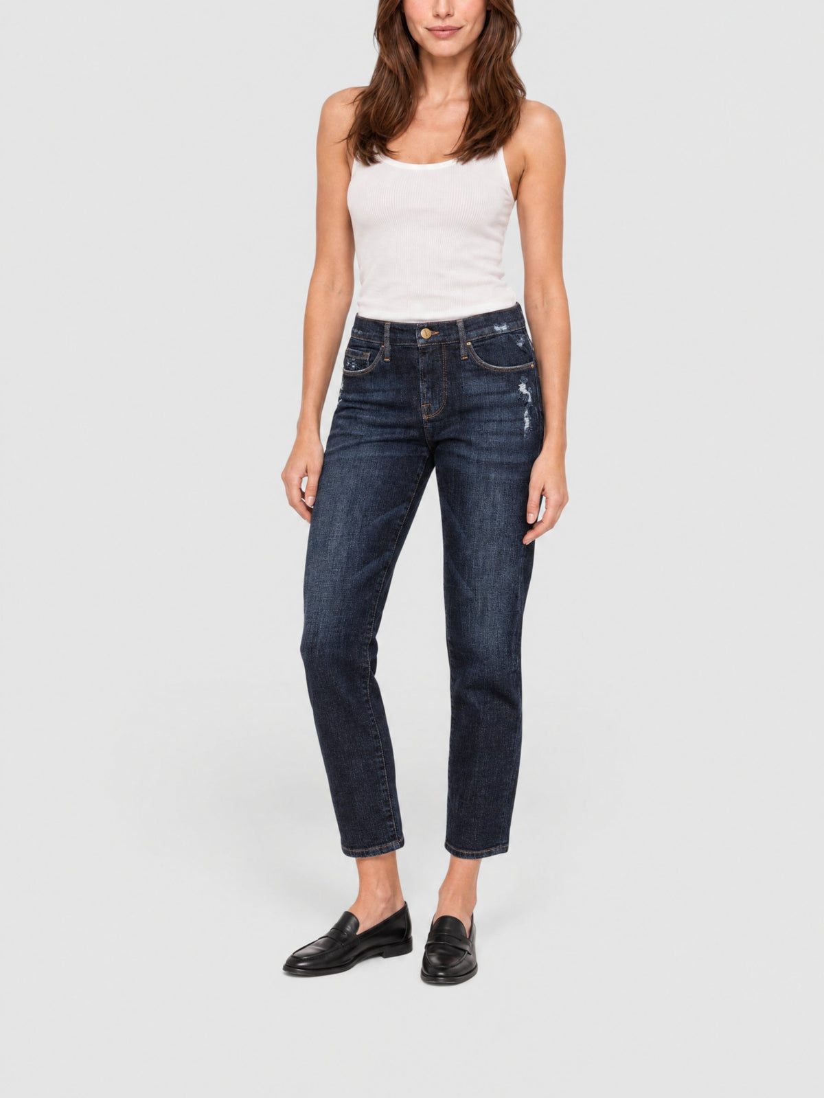 Pantalon court en denim - Covant