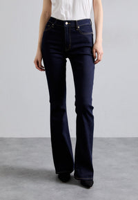 High-flare denim trousers - Stargirl
