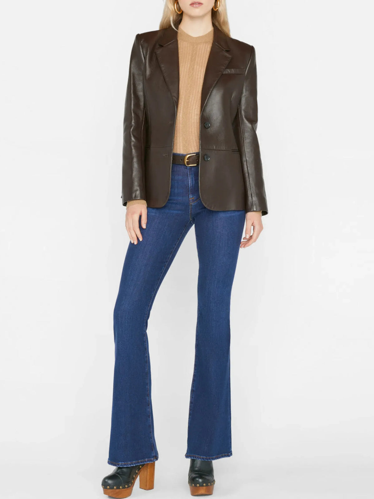 Pantalon High Flare en denim - Majesty