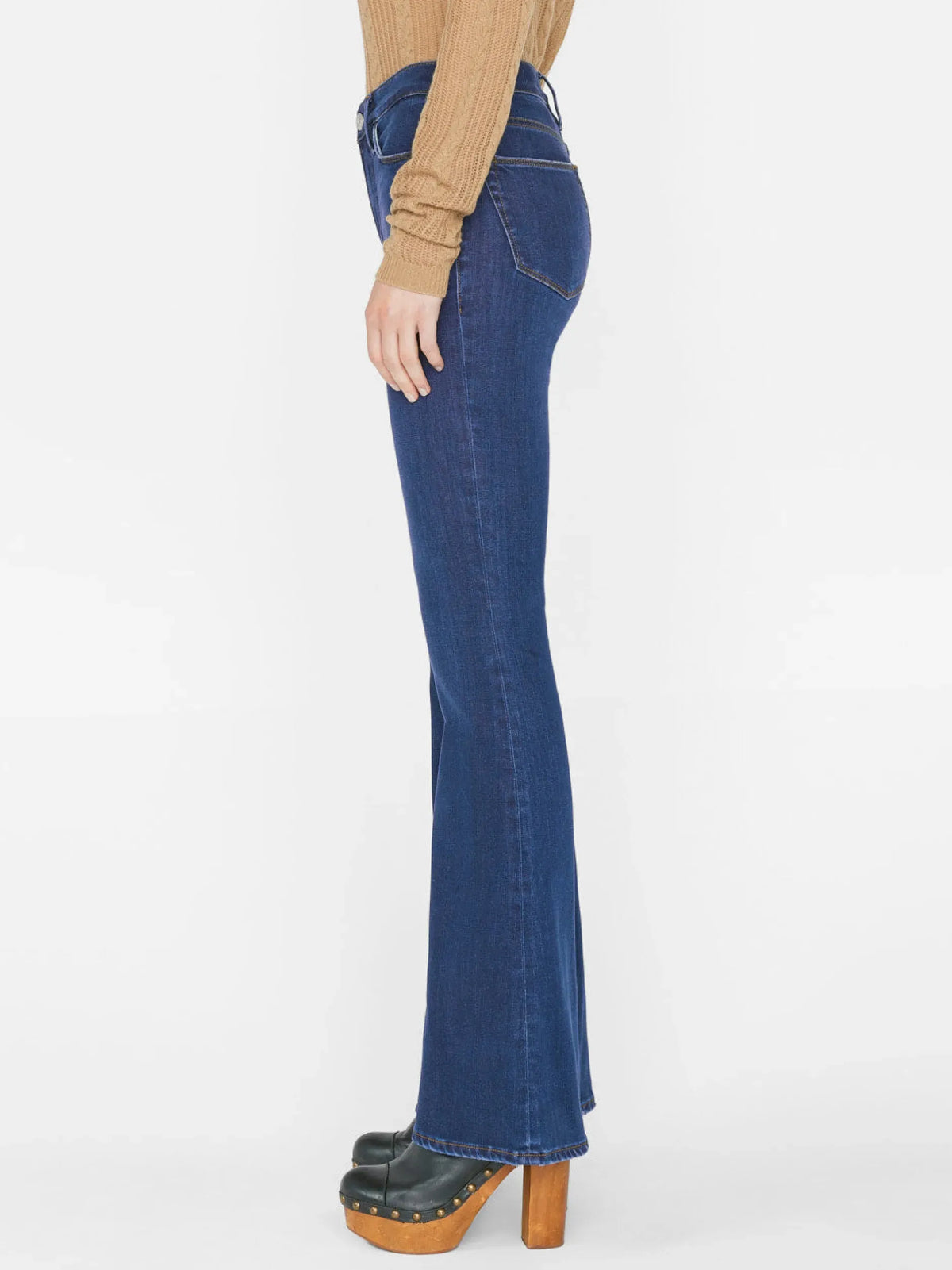 Pantalon High Flare en denim - Majesty