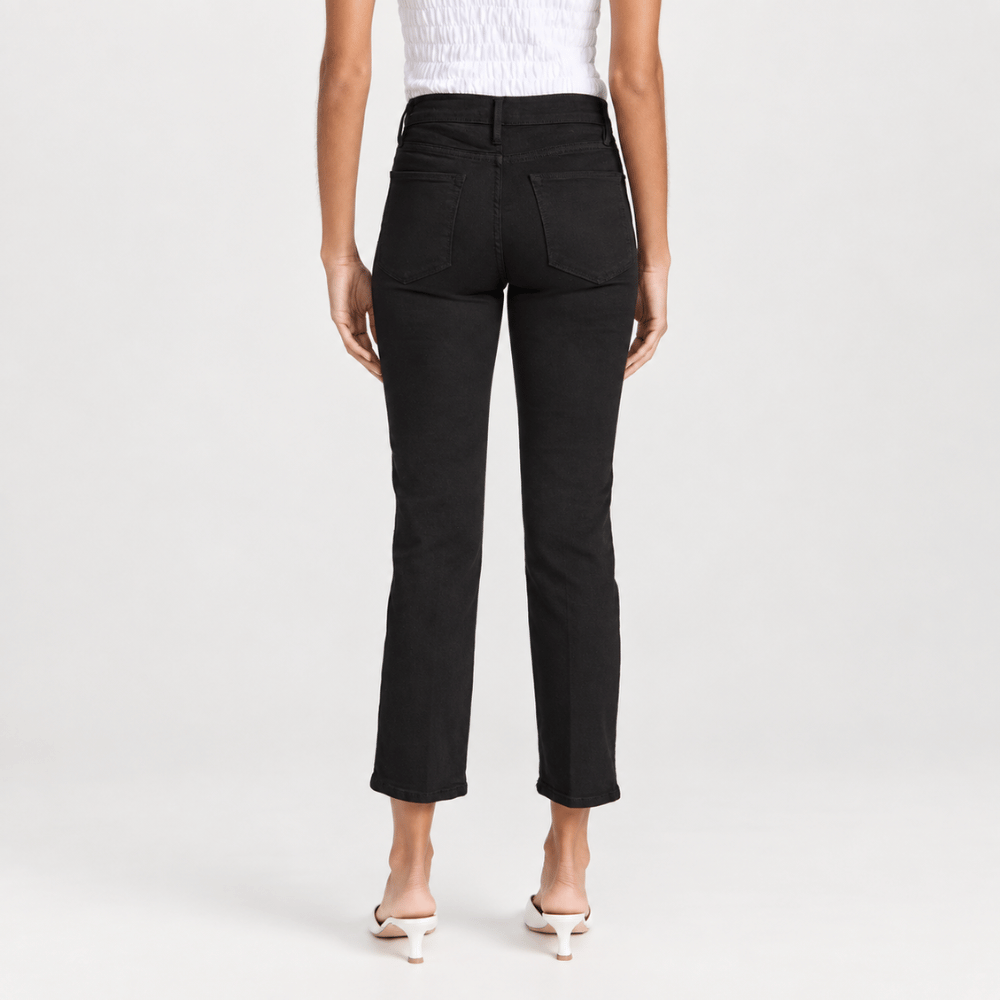 Pantalon High Straight en denim - Film Noir