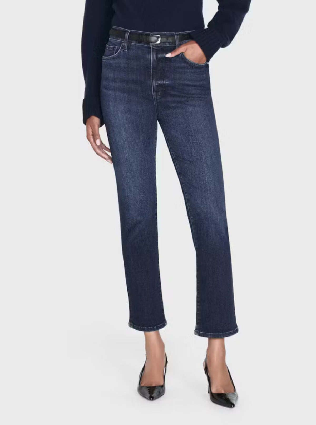 Pantalon High Straight en denim - Dante