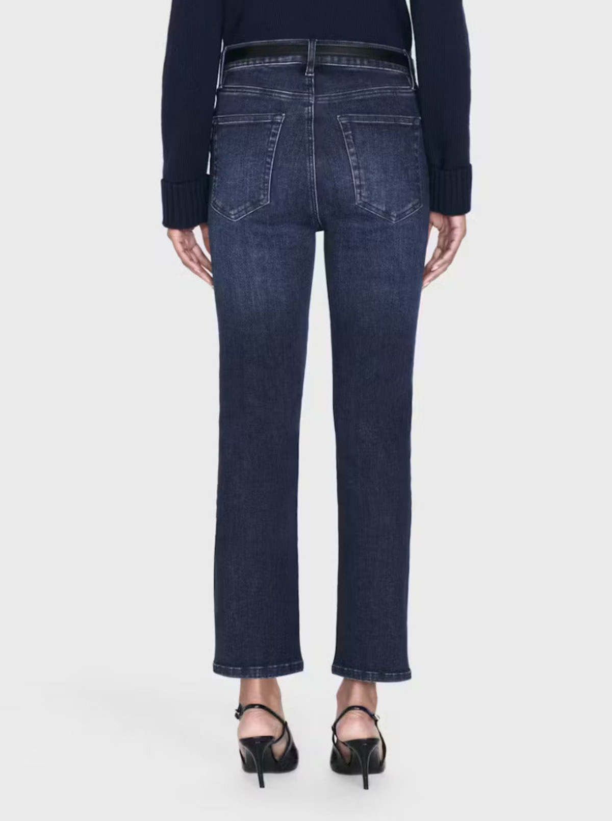 Pantalon High Straight en denim - Dante